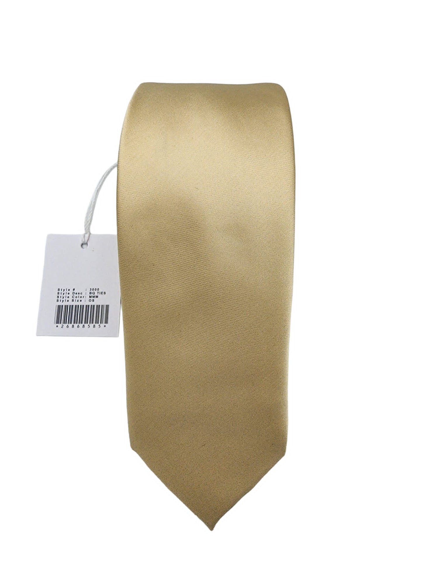 Giovanni Testi Beige Slim Tie with Hanky 3000-MMM
