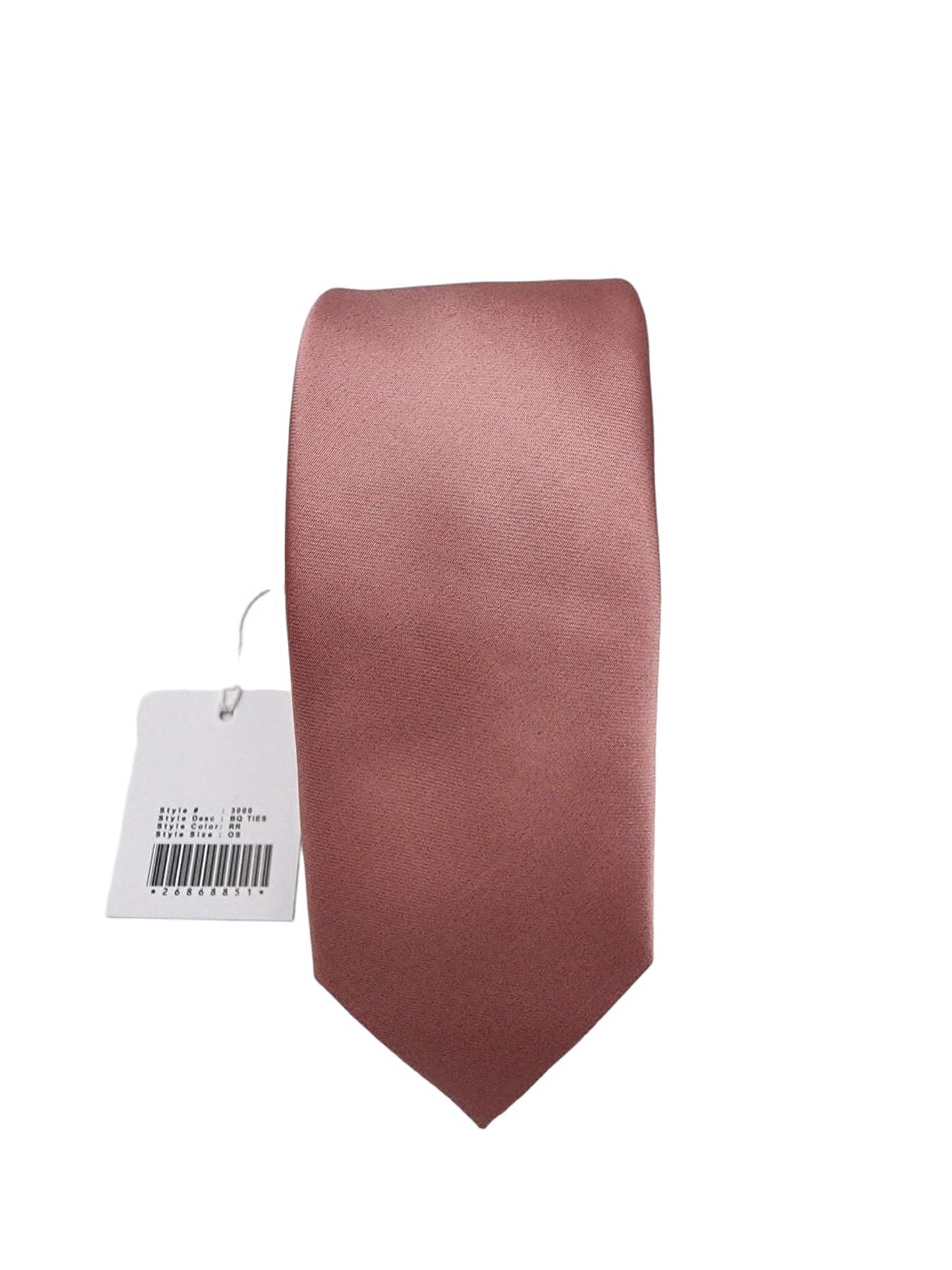 Giovanni Testi Rose Slim Tie with Hanky 3000-RR