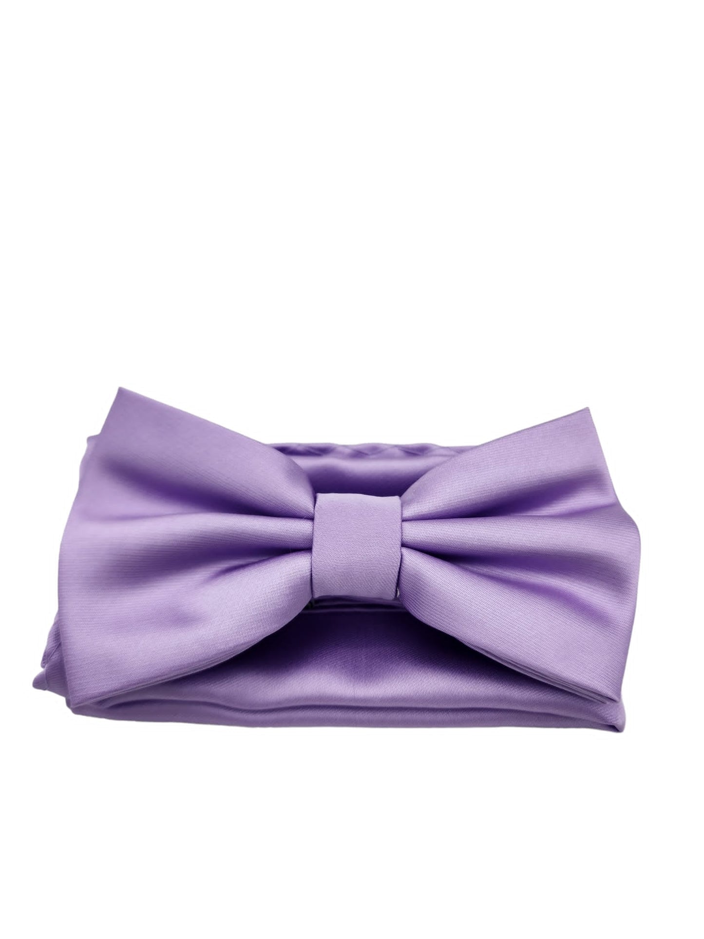 Giovanni Testi Classic Lavender Bow Tie with Hanky BT100-XX