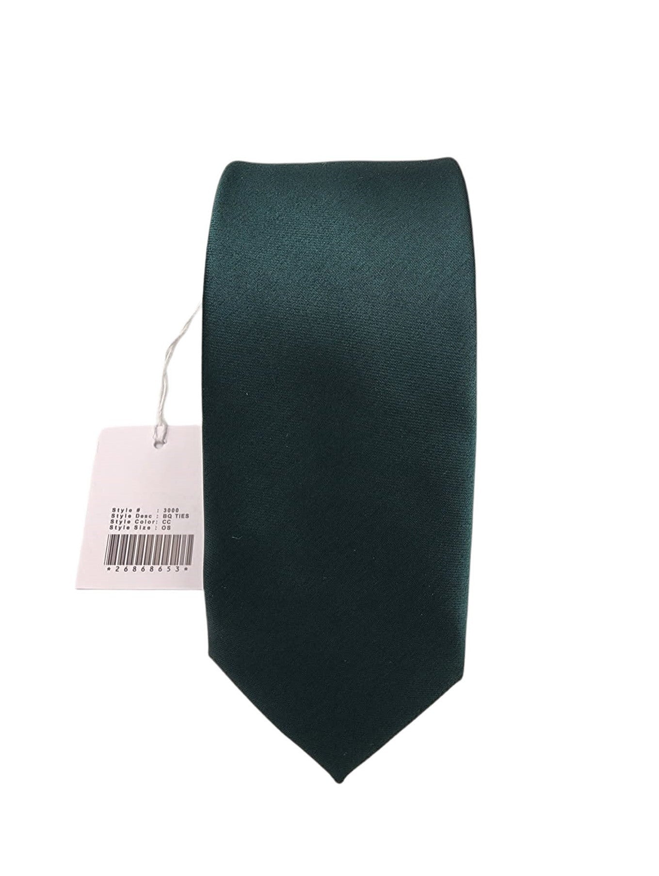 Giovanni Testi Hunter Green Slim Tie with Hanky 3000-CC