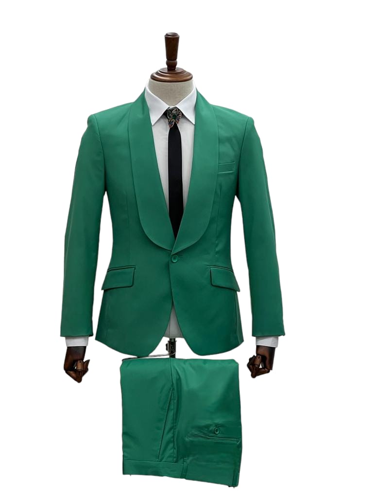 FF1S-TRS GREEN 2PC SUIT