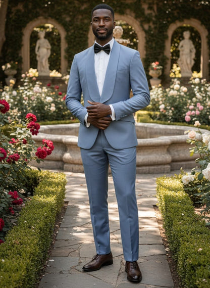 FF1S-TRS BLUE 2PC SUIT