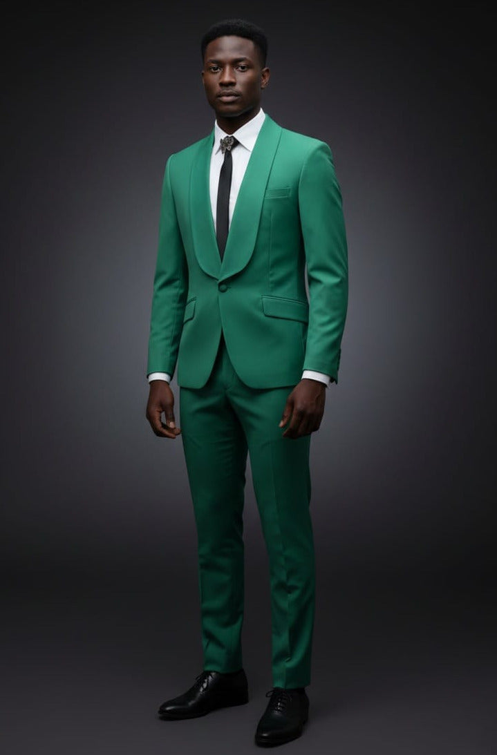 FF1S-TRS GREEN 2PC SUIT