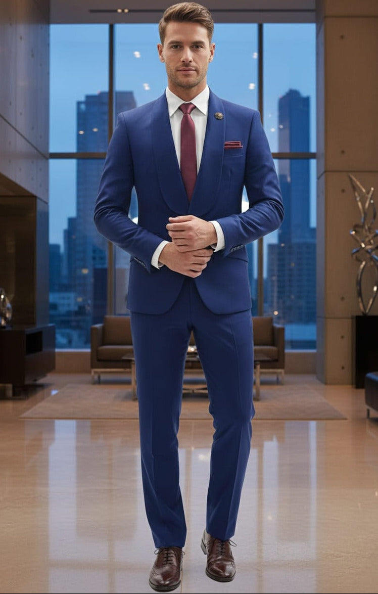 FF1S-TRS NAVY 2PC SUIT