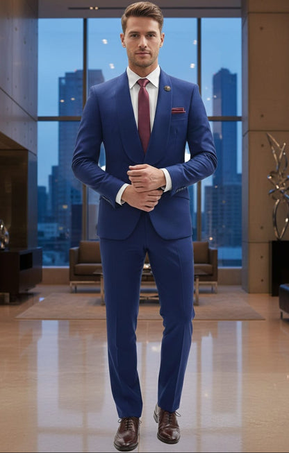 FF1S-TRS NAVY 2PC SUIT