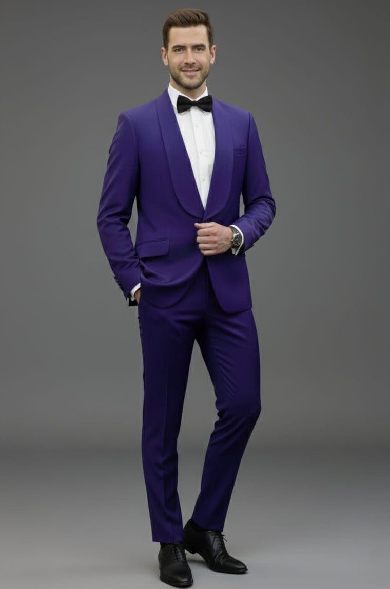 FF1S-TRS PURPLE 2PC SUIT