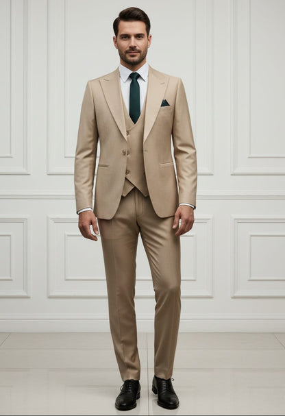 GT1PA+V-1501 TAN SUIT