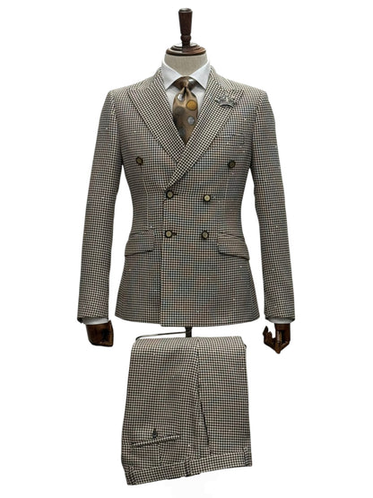 GT6DB-6105 BROWN/WHITE