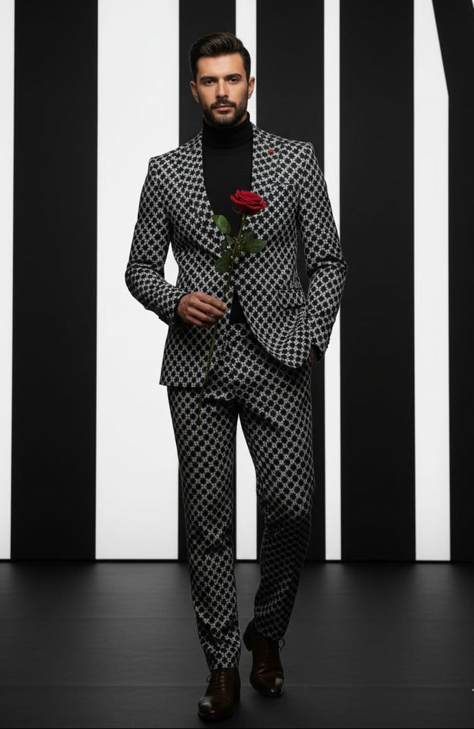 GTRVL1P-Y385 BLK/WHTE