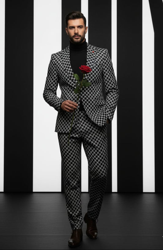 GTRVL1P-Y385 BLK/WHTE