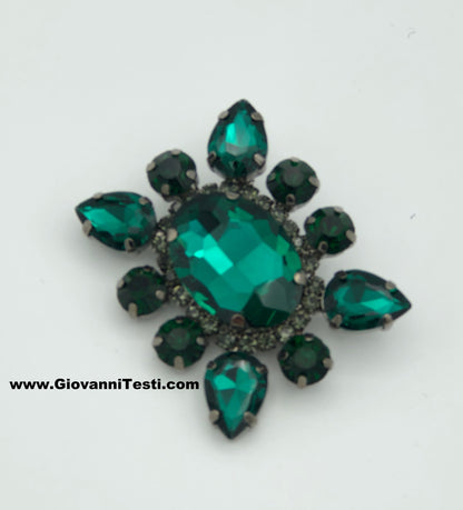 GT-Pin Emerald Green Flower